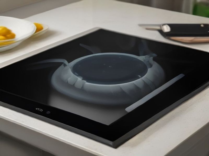 Elica Built-in Hob Service technician at work